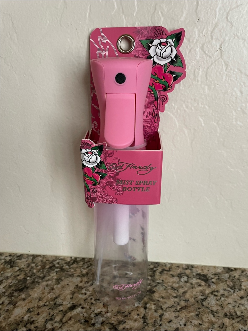 Ed Hardy Pink Floral Mist Spray Bottle